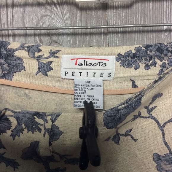 Talbot's Petite Wrap Skirt size 14P - Picture 4 of 4